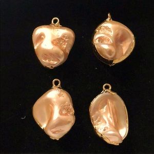 🌸 Pink Baroque Pearls Pendants 🌸